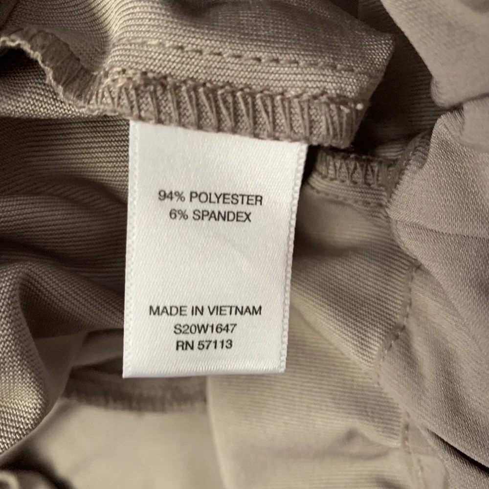 Khaki Paperbag waist trail trouser - Picture 5 of 7